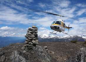 Mt Terry Fox heli-tour sightseeing Valemount