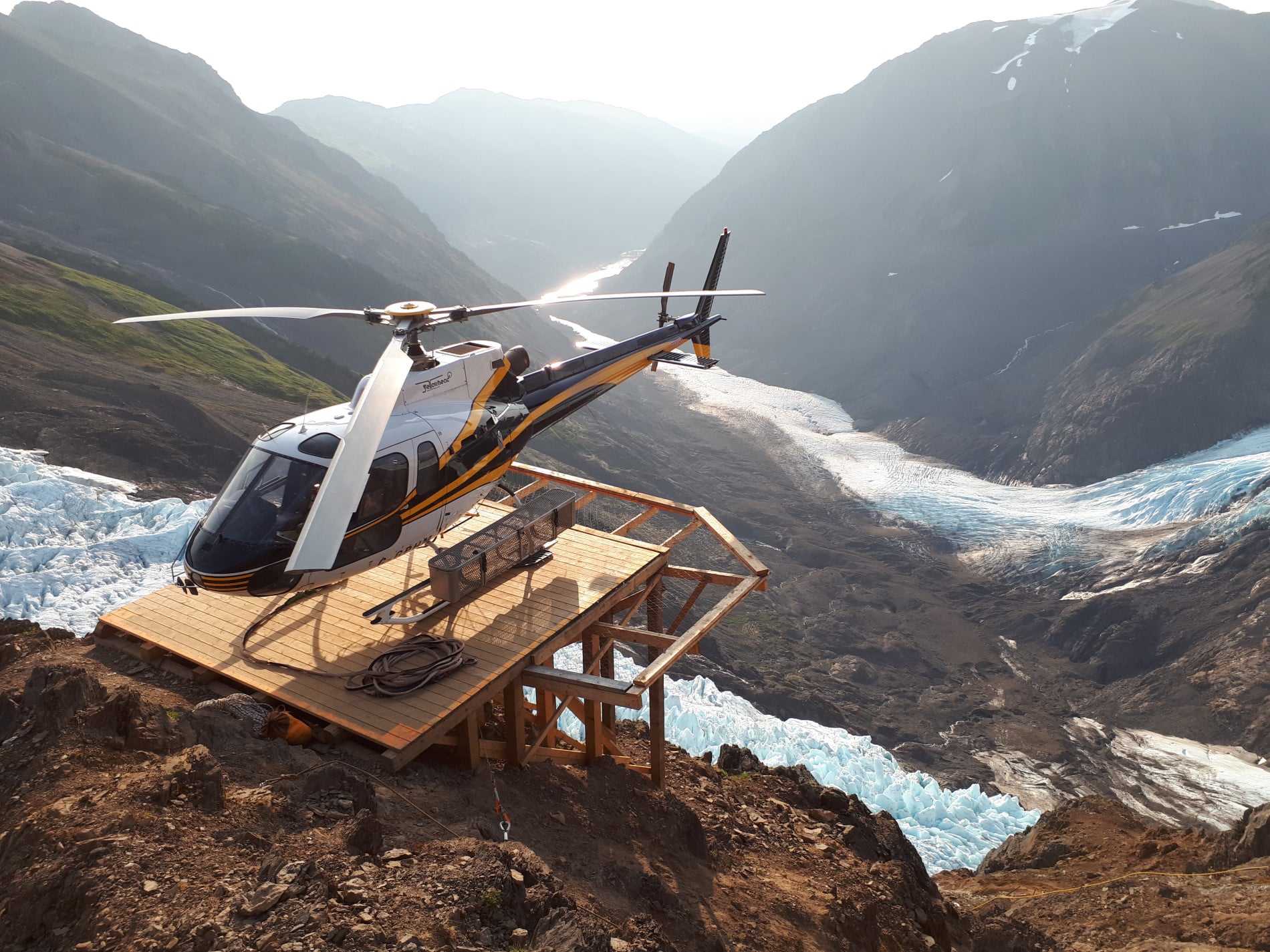 GPHM AS350B2 Cambria Icefield by DannyKnopf