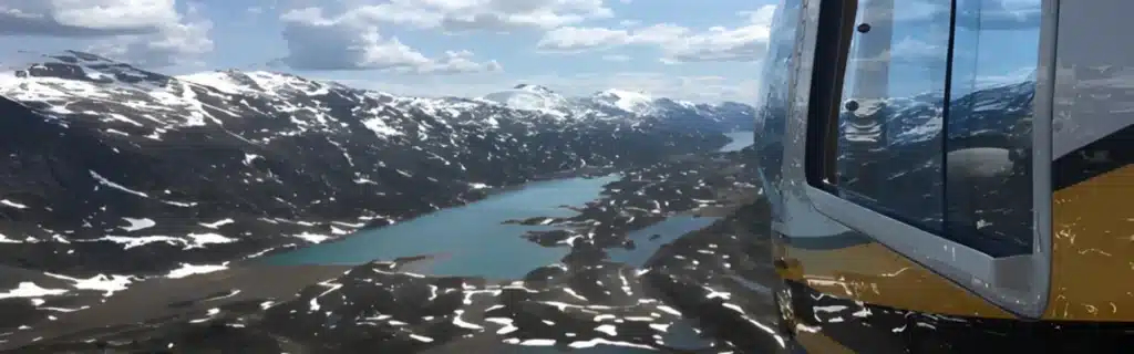 Stewart BC helicopter tour "Edge of the Ice" aerial view