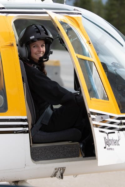 Mount Robson tour pilot Sofie
