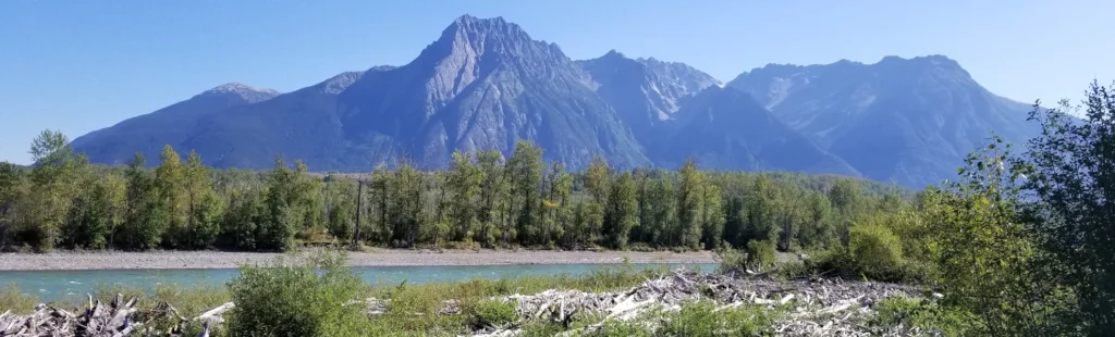 Gitxsan Nation-Owned Companies and YHL Announce New Partnership 1 Photo of part of the Hazelton mountain range in Gitxsan Nation territory