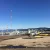 photo of Bell 212 helicopter parked near the Hasler Gas Plant near Chetwynd BC pipeline construction pipeline patrol